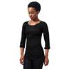 Urban Classics - Long rib turnup Lange ärmel top - Schwarz Product image